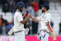 India Vs England 3rd Test Cheteshwar Pujara Rohit Sharma Fifties Lead India S Resistance On Day 