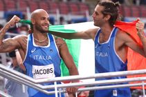 Tokyo 2020 Jacobs And Tamberi Star On Golden Night For Italy