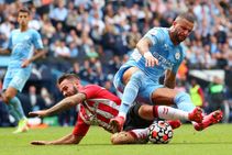 Manchester City 0 0 Southampton Champions Held After Walker And Sterling Var Drama