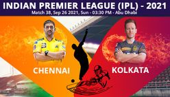 Ipl 2021 Csk Vs Kkr Match 38 Toss Playing Xis Kolkata Knight Riders Opt To Bat Against Chennai S
