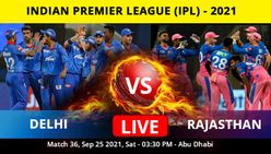 Ipl 2021 Dc Vs Rr Match 36 Toss Playing Xis Delhi Capitals Vs Rajasthan Royals Abu Dhabi