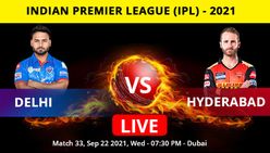 Ipl 2021 Dc Vs Srh Match 33 Live Updates Highlights Delhi Capitals Vs Sunrisers Hyderabad