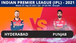 Ipl 2021 Srh Vs Pbks Match 37 Live Updates Highlights Report Sunrisers Hyderabad Vs Punjab Kings