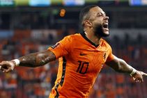Netherlands Montenegro Memphis Depay Scores Twice World Cup Qualifier