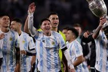 Argentina Star Lionel Messi Tearful Eclipsing Pele Record
