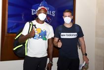 Ipl 2021 Delhi Capitals Pacers Kagiso Rabada Anrich Nortje Ben Dwarshuis Arrive In Uae
