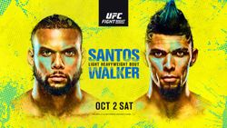 Ufc Vegas 38 Santos Vs Walker Fight Card Date Start Time In India Telecast And Live Streaming Info
