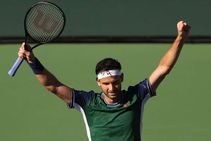 Dimitrov Rallies Into Indian Wells Semis