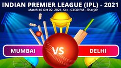 Ipl 2021 Mi Vs Dc Match 46 Toss Playing Xi Delhi Capitals Elected To Bowl First Against Mumbai I