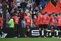 Paris Saint Germain Rennes Ligue 1 Kylian Mbappe Neymar Misses Costly Shock Defeat