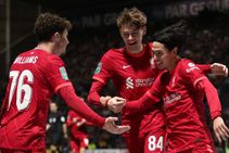 Preston North End Liverpool Takumi Minamino Edges Efl Cup Clash