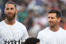 Sergio Ramos Psg Lionel Messi Ballon Dor