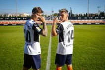 Quartararo Swaps Motogp Bib For Valencia Football Jersey