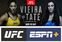 Womens Bantamweight Showcase Vieira Vs Tate Headlines Ufc Vegas 