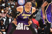 Westbrook Anthony Davis Lakers Heat Nba Ot Durant Nets Michael Jordan