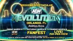 Aew Revolution 2022 Ppv Officially Announced Rampage Card Set