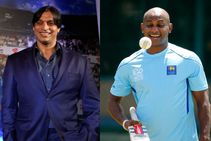 Shoaib Akhtar Sanath Jayasuriya Named In Asia Lions Squad For Legends Cricket League