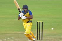 Vijay Hazare Trophy 2021 Baba Aparajith S 124 Helps Tamil Nadu Edge Saurashtra By 2 Wickets
