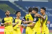 Isl Hfc Vs Ofc Highlights Ogbeche Scores Brace As Hyderabad Thrash Odisha 6 