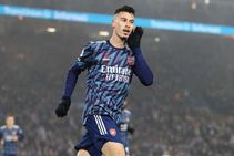 Arsenal Defeat Leeds United Gabriel Martinelli Double