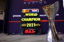 F1 Max Verstappen Champion 2021 Fireworks