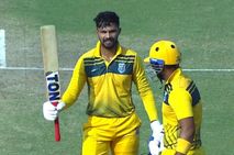 Vijay Hazare Trophy 2021 Gaikwad Scores Another Ton Venkatesh Stars With 112 For Mp