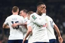 Steven Bergwijn Lucas Moura Fire Tottenham Past West Ham Efl Cup