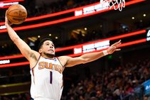 Booker Sets Franchise Record Suns Win Eighth Straight Cavs Down Giannis Bucks