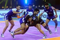 Pro Kabaddi League Pkl Season 8 Telugu Titans And Haryana Steelers Share Spoils With A Draw