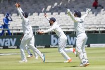 India Vs South Africa 3rd Test Day 2 Petersen Van Der Dussen Hold Guard As Sa Reach 100 3 At Lunc