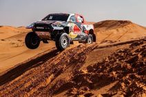 Dakar 2022 Desert Dunes Dominate Landscape On Stage 
