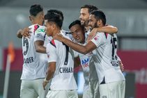 Isl 2021 22 Neufc 1 1 Fcg Goa Northeast Cancel Each Other Out In Tight Contest