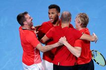 Denis Shapovalov Felix Auger Aliassime Win Atp Cup Canada Victory Over Spain