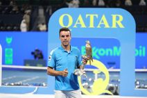 Qatar Open Roberto Bautista Agut Ends Title Jinx In Style