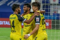 Isl Hfc Vs Kbfc Highlights Hyderabad Fc Qualify Semifinals With Gutsy 2 1 Win Over Kerala Blasters