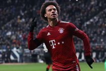 Eintracht Frankfurt 0 1 Bayern Munich Sane Snatches Battling Win For Bundesliga Leaders