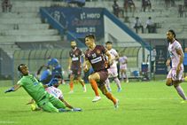 I League Late Ronald Goal Rescues Gokulam Kerala Against 10 Man Rajasthan United