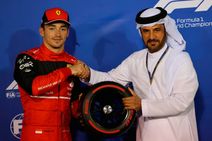Bahrain Gp Ferrari S Charles Leclerc Grabs Stunning Pole