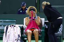 Naomi Osaka Brought To Tears By Fan Indian Wells Eliminated Kudermetova