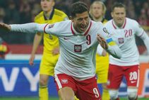 Poland 2 0 Sweden Lewandowski Takes Qatar Place At Ibrahimovic S Expense