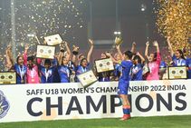 India U 18 Girls Clinch Saff U 18 Women S Championship 2022 Title
