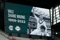 Shane Warne Memorial Service Staged Mcg March 
