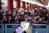 Aleix Espargaro Claims Aprilias Maiden Motogp Pole In Argentina