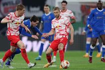 Rb Leipzig 1 0 Rangers Wonder Strike From Angelino Gives Germans The Edge