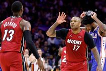 Nba Playoffs Heat Advance Past 76ers Mavs Extend Series