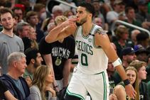 Jayson Tatum Boston Celtics Win Legendary Duel Giannis Antetokounmpo Golden State Warriors Clinch Series Against Grizzlies