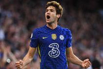 Chelsea 1 1 Leicester City Premier League Marcos Alonso Cancels Out James Maddison Goal
