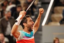 French Open Fantastic Marin Cilic Routs Daniil Medvedev