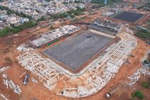 Colosseum In The Cradle Work In Full Swing In Sundargarh To Build India S Largest Hockey Stadium
