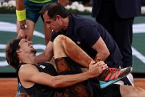Alexander Zverev Wimbledon Participation In Doubt After French Open Injury Rafael Nadal